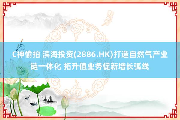 C神偷拍 滨海投资(2886.HK)打造自然气产业链一体化 拓升值业务促新增长弧线